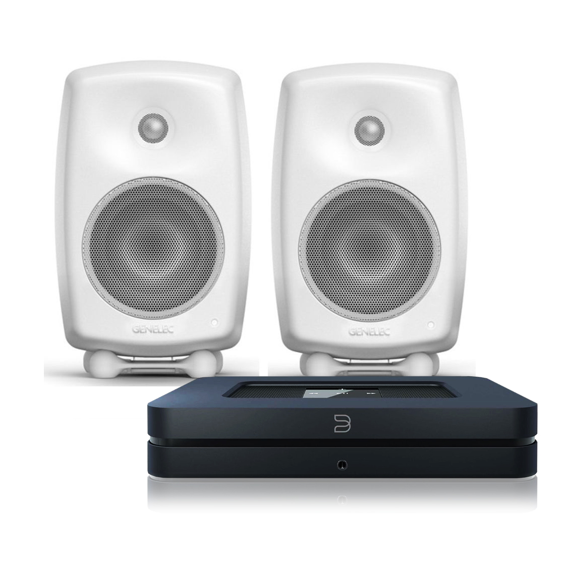 Genelec G Three + Bluesound NODE  (120x80)