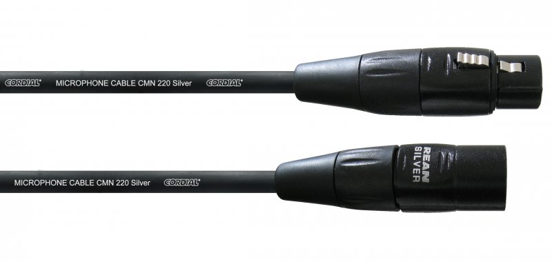 Cordial Silver Line XLR - XLR 3 m (120x80)
