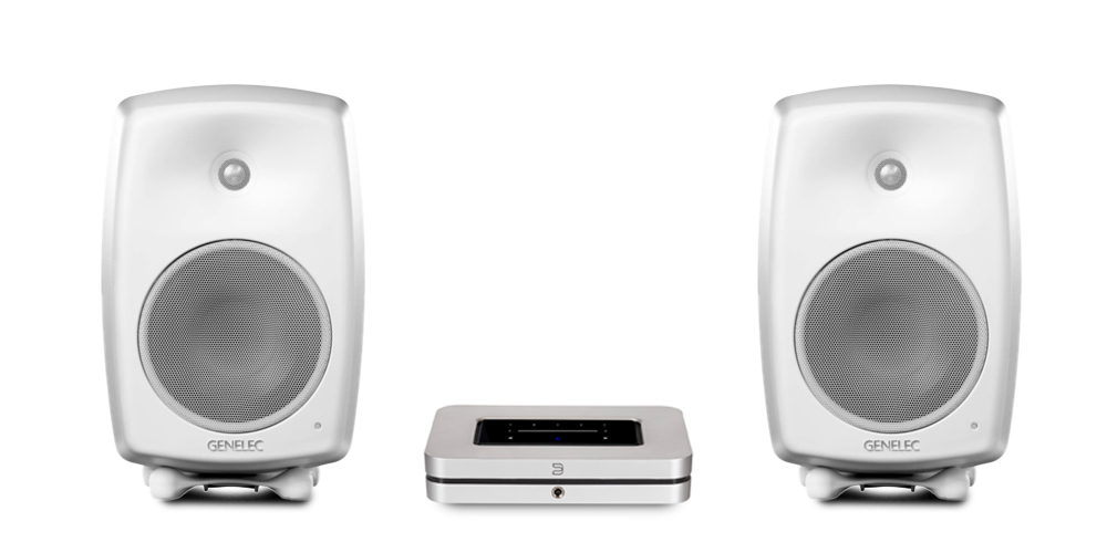 Genelec Bluesound NODE X + Genelec G Four pari (120x80)