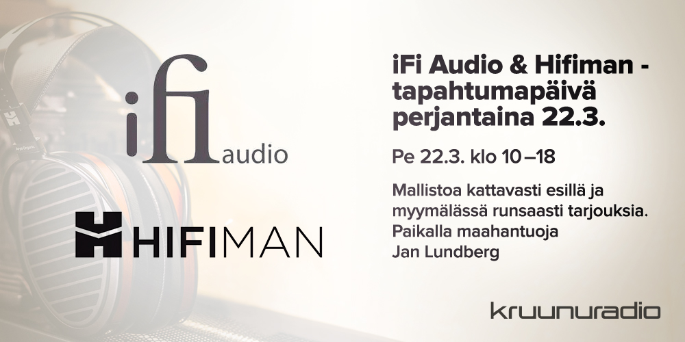 Hifiman&iFiAudio uutiskirje-paakuva