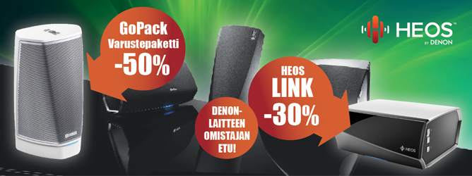 HEOS by DENON kesäkampanja
