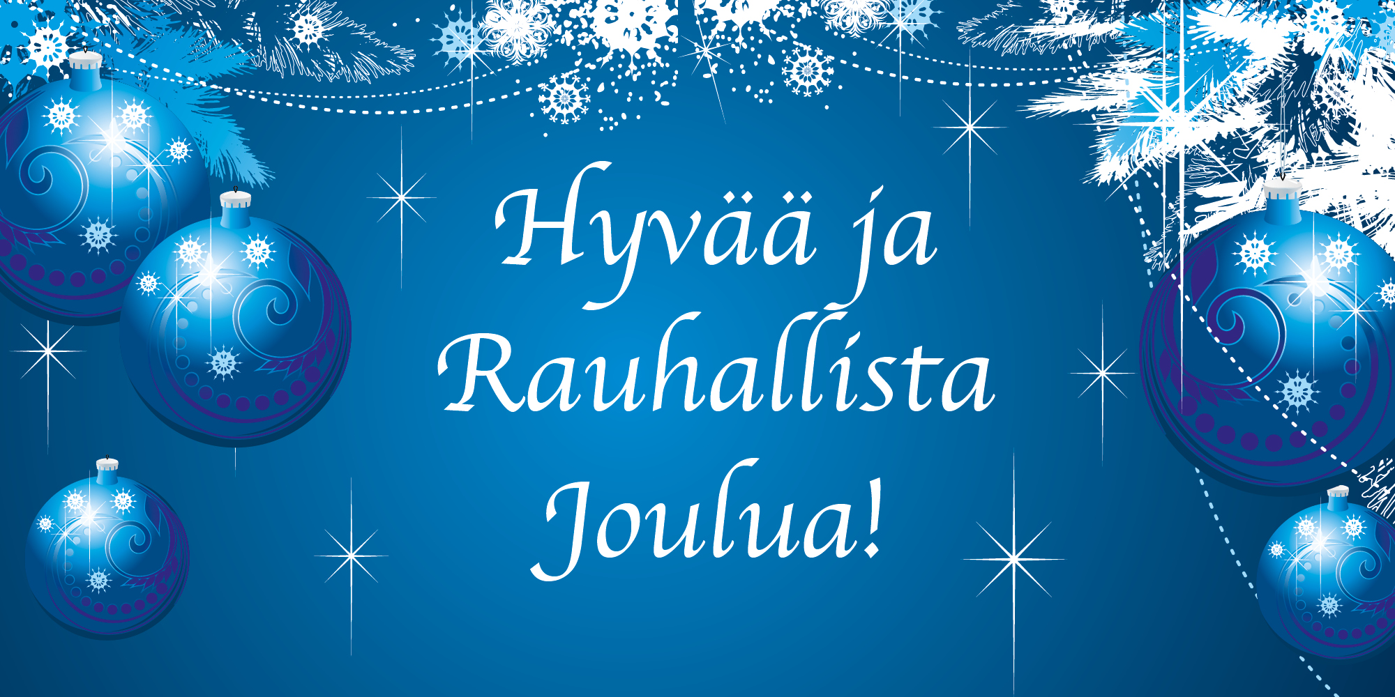 Hyvää joulua